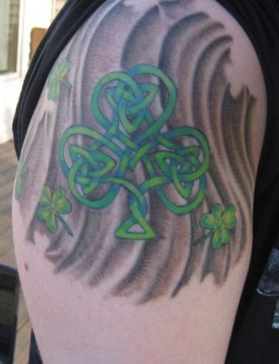 Celtic Knot Right Arm Tattoo